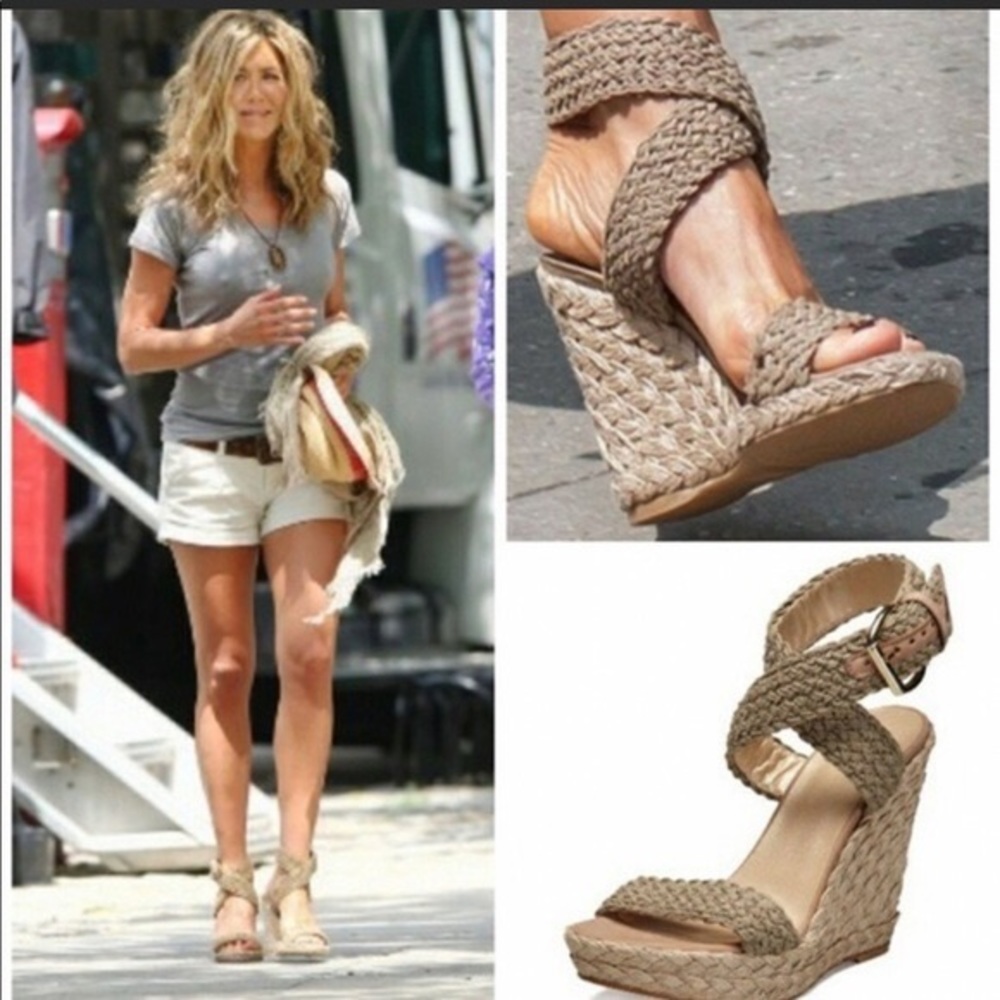 Stuart Weitzman 7.5 Alex Wedge Platform